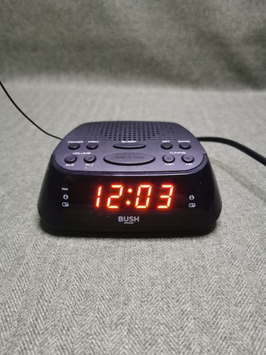 Bush alba dual alarm - dual, clock