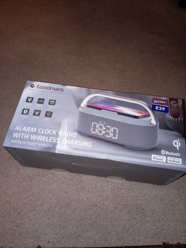 Goodmans wireless alarm clock - wireless,