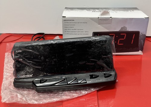 Lloytron alarm clock radio - lloytron,