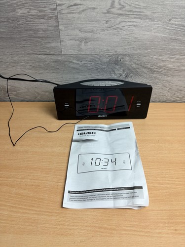 Bush ccrxl181 dual - bush, alarm
