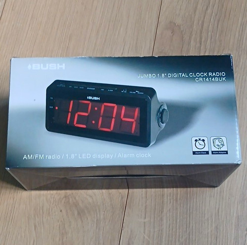 Bush cr1414buk digital clock - digital,