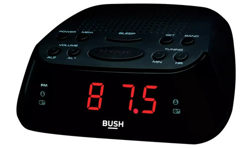 Bush alarm clock - alarm, am