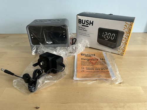 Bush alarm clock - alarm, with