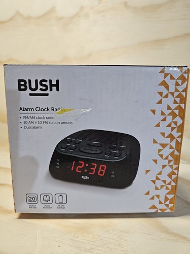 Bush digital clock radio - bush,