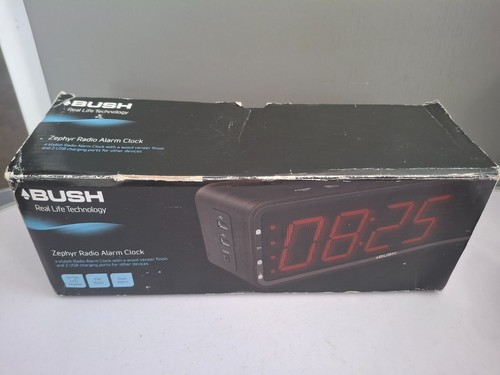 Bush clock radio alarm - bush,