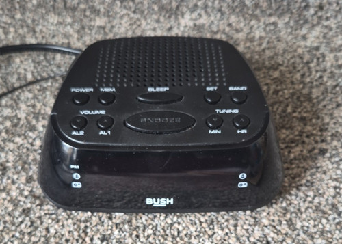 Bush dual alarm sleep timer - sleep,