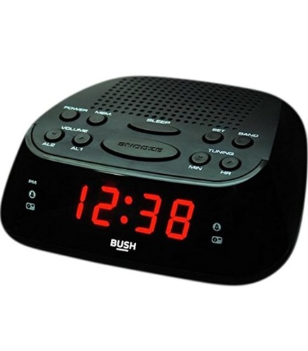 Bush dual alarm clock digital - dual,