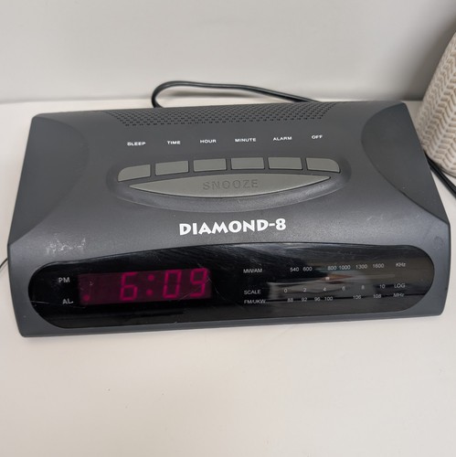 Diamond digital clock radio - clock,