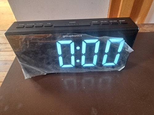 Alarm clock radio large - radio,