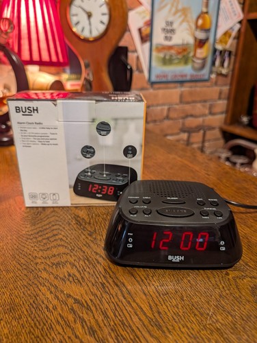 Bush digital clock radio - bush, am/fm