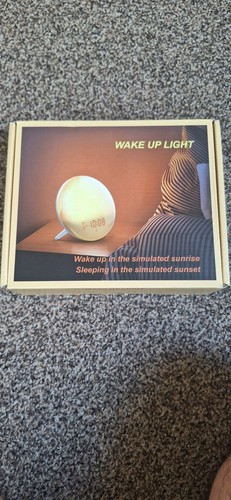 Wake light alarm clock fm - wake,