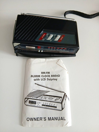 Alarm clock radio - alarm,