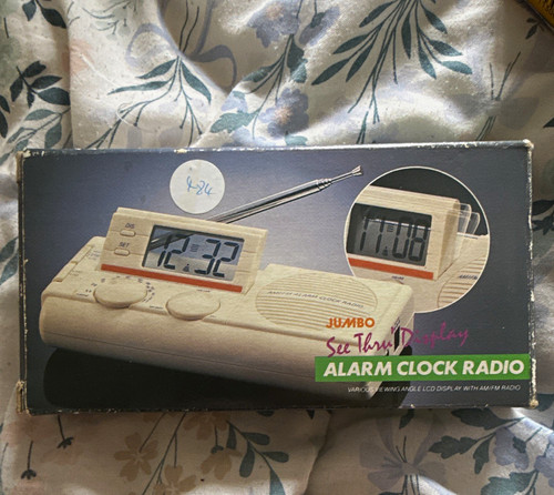 Jumbo clock radio digital lcd - jumbo,