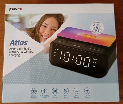 Alarm clock radio - clock, with