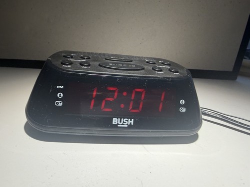 Bush alarm clock radio - alarm,