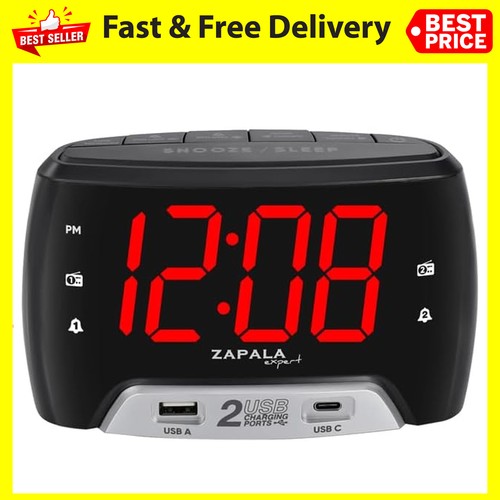 Wake alarm clock - with, radio