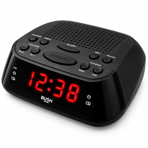 Clock radio dual - radio, fm