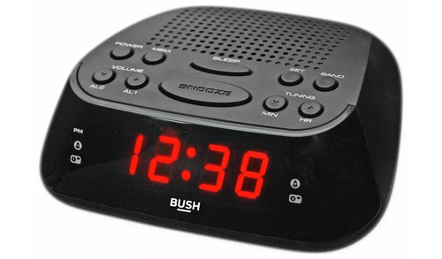 Bush alarm clock - clock, radio