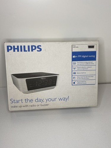 Philips clock radio - philips, with