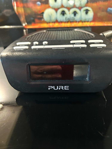 Pure digital clock radio alarm - clock,