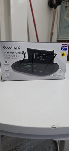 Goodmans wireless alarm clock - wireless,