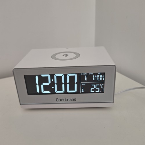 Goodmans alarm clock with - goodmans,