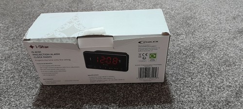 Projection alarm clock - alarm, radio