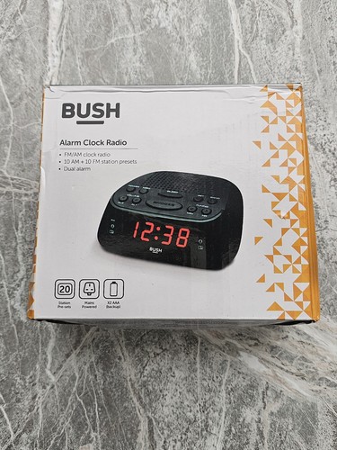 Bush digital clock radio - am/fm,