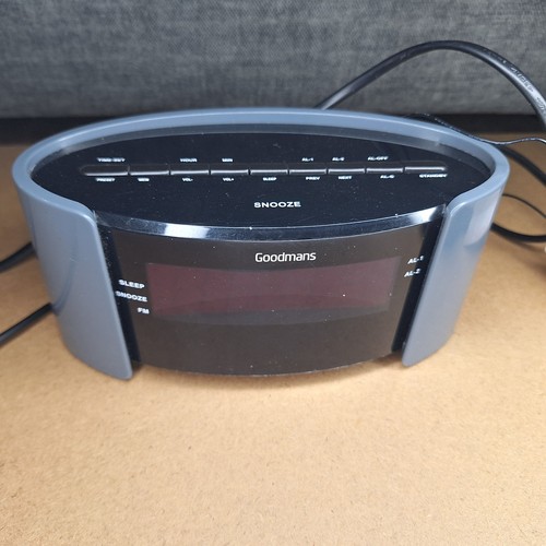 Goodmans alarm clock radio - goodmans,