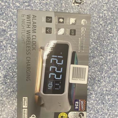 Goodmans alarm clock wireless - goodmans,