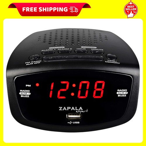 Wake alarm clock - with, radio